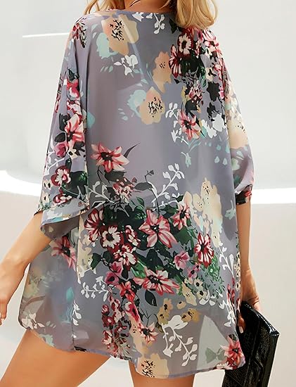 Long and flowing summer cardigan coat
