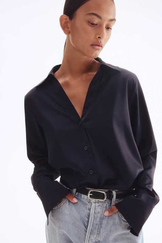 V-neck top